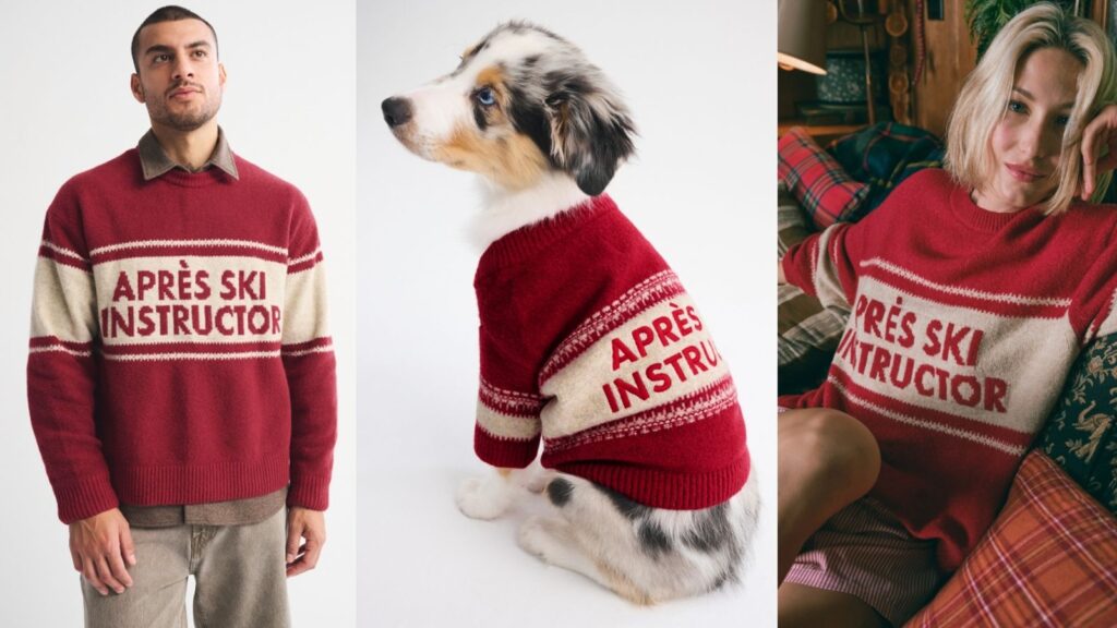 跟家中毛孩穿上親子裝　Abercrombie & Fitch首度推出萌寵系列