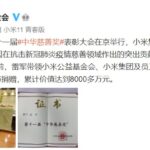 为抗击新冠疫情作出突出贡献 雷军被授予“中华慈善奖”