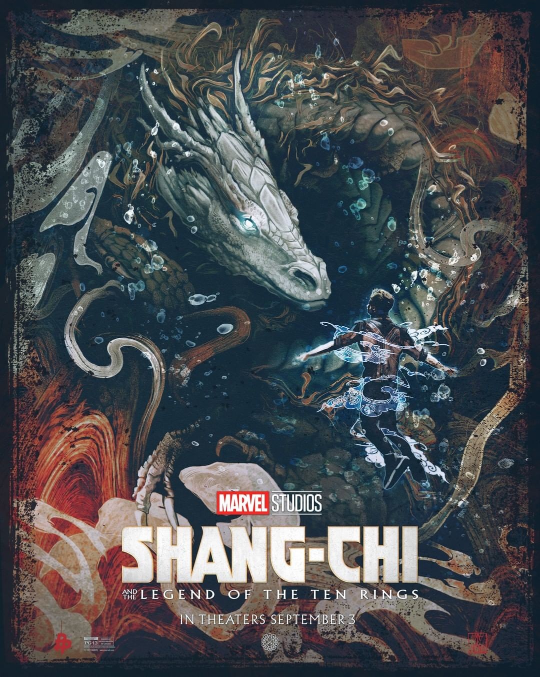 《尚气与十环传奇》新艺术海报 影片表现不俗
