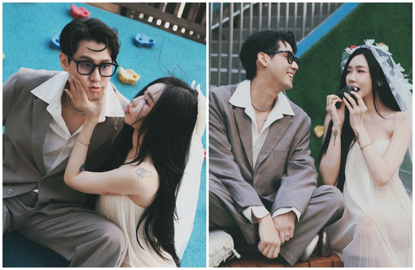 快訊/李玉璽許允樂結婚了! 掛保證喊「會一起變老」嬌妻甜蜜回應了