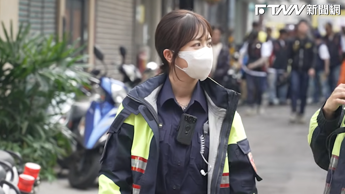 青山王祭女警身分曝光 「警界黃霄雲」曾受邀拍反詐影片